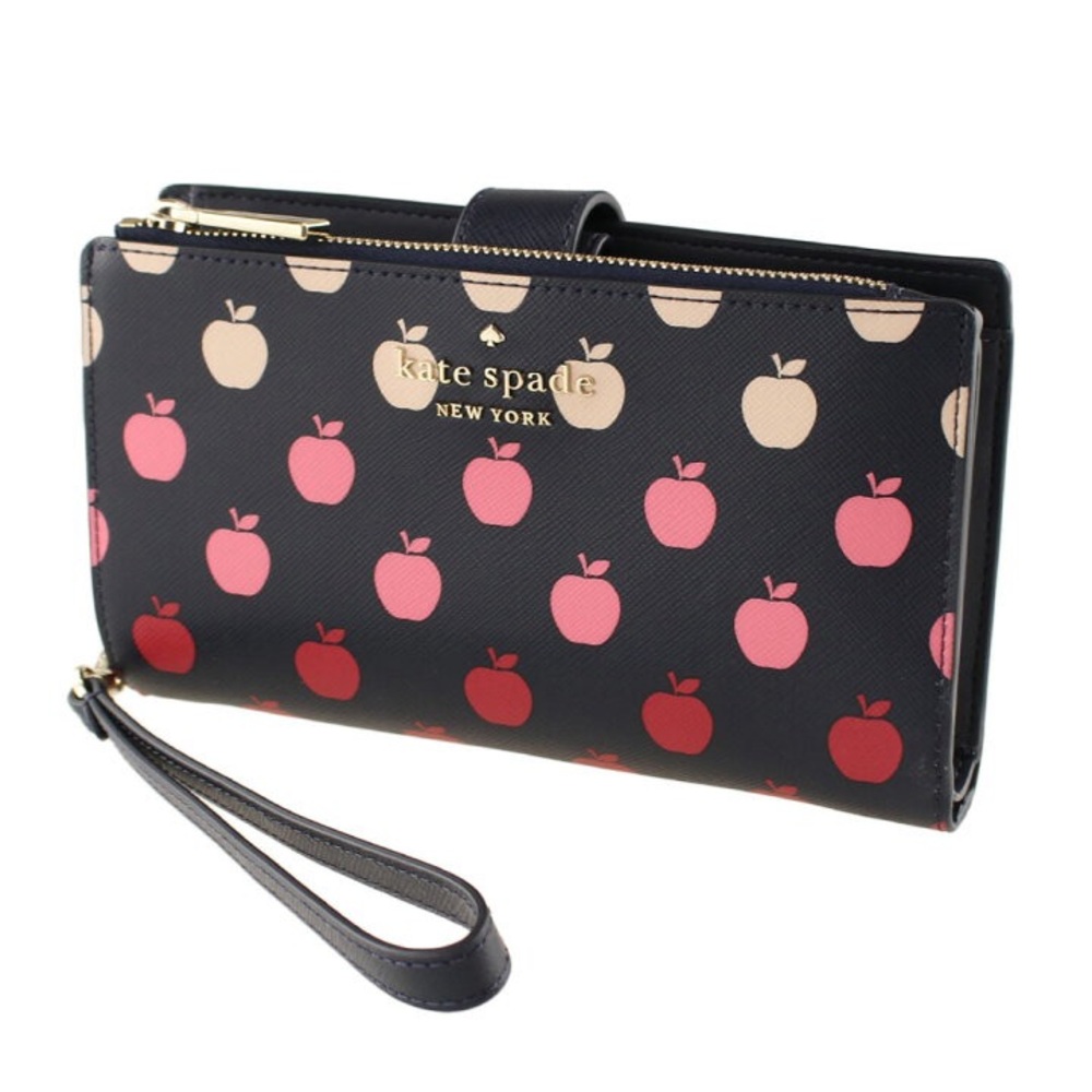 Kate Spade phone wallet Wristlet Orchard Degrade Multi
